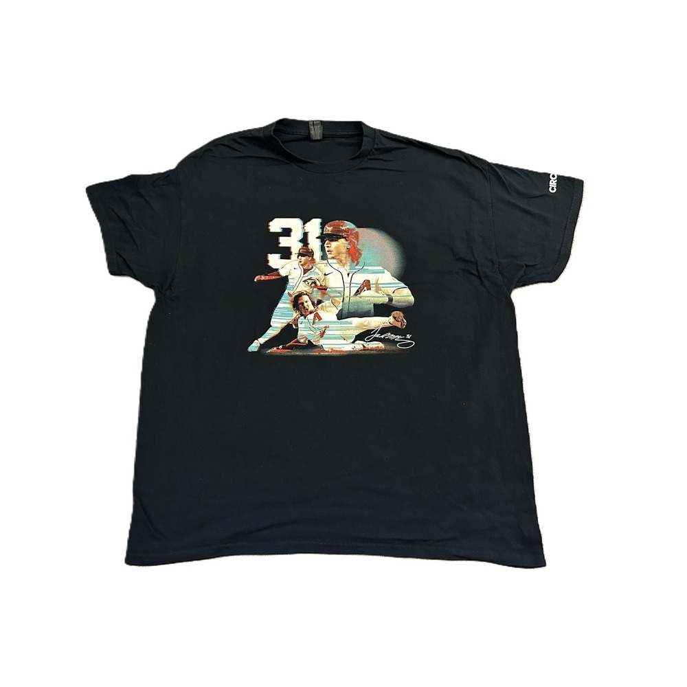 Vintage Arizona Diamondbacks Joc Pederson TShirt Mens XL Black Excellent MLB Tee